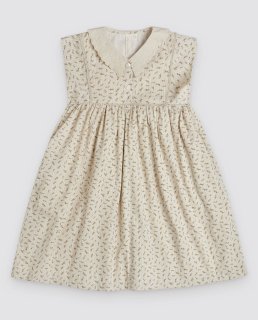 <img class='new_mark_img1' src='https://img.shop-pro.jp/img/new/icons14.gif' style='border:none;display:inline;margin:0px;padding:0px;width:auto;' />Little cottons Olivia dress (basket cream floral )