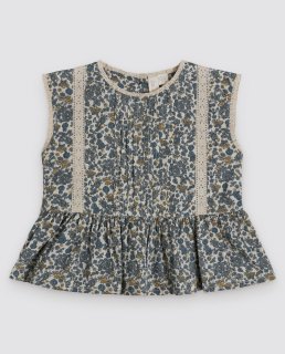 <img class='new_mark_img1' src='https://img.shop-pro.jp/img/new/icons14.gif' style='border:none;display:inline;margin:0px;padding:0px;width:auto;' />Little cottons  Willow  Blouse  (midsummer  blue floral)