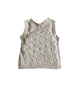 <img class='new_mark_img1' src='https://img.shop-pro.jp/img/new/icons20.gif' style='border:none;display:inline;margin:0px;padding:0px;width:auto;' />SALE 30% !!!MABLI Cotton  LYRA vest (sand)