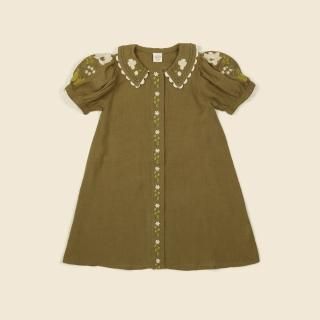 人気の店 美品 apolina ペイズリードレス Pernille dress 3-5y 