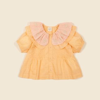 <img class='new_mark_img1' src='https://img.shop-pro.jp/img/new/icons14.gif' style='border:none;display:inline;margin:0px;padding:0px;width:auto;' />APOLINA SELINA BLOUSE (Apricot/Rose)※2~9y