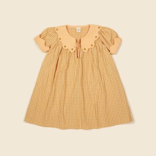 <img class='new_mark_img1' src='https://img.shop-pro.jp/img/new/icons14.gif' style='border:none;display:inline;margin:0px;padding:0px;width:auto;' />LAST 1！！APOLINA　ESTHER dress (Dune Check)※2~9y