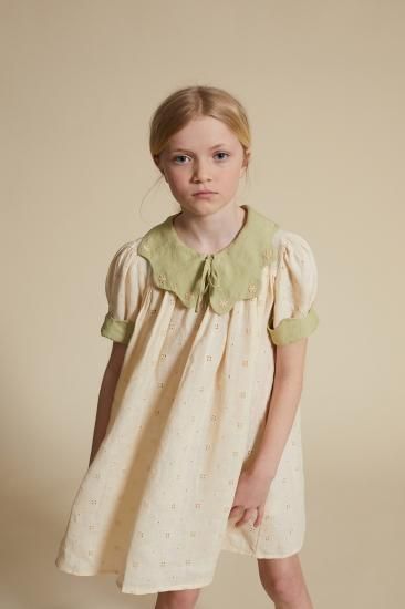APOLINA ESTHER dress (Magnolia)※2~9y - SEN_TO_SENCE