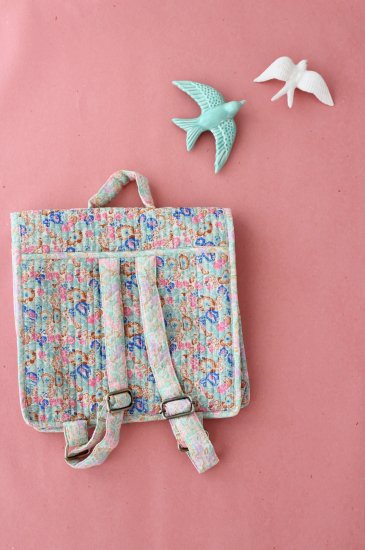 Bonjour diary School BAG (Blue garden) - SEN_TO_SENCE