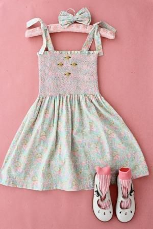 Bonjour diary dress　6y