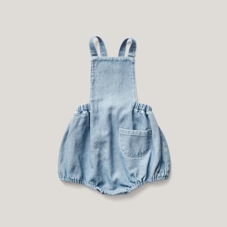 SOORPLOOM Oona Romper ( denim lightwash) - SEN_TO_SENCE