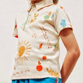 <img class='new_mark_img1' src='https://img.shop-pro.jp/img/new/icons14.gif' style='border:none;display:inline;margin:0px;padding:0px;width:auto;' />MISHA & PUFF Short Sleeve   Polo   (string kindergarten)