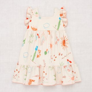 <img class='new_mark_img1' src='https://img.shop-pro.jp/img/new/icons14.gif' style='border:none;display:inline;margin:0px;padding:0px;width:auto;' />MISHA & PUFF Ruffle Sleeve Dress  (string kindergarten)