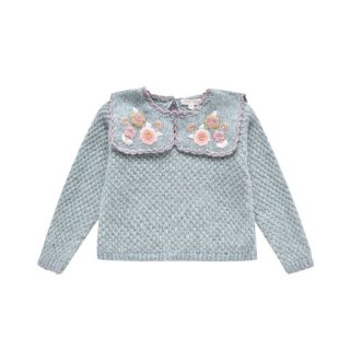 <img class='new_mark_img1' src='https://img.shop-pro.jp/img/new/icons14.gif' style='border:none;display:inline;margin:0px;padding:0px;width:auto;' />LAST 1！！LOUIS MISHA  Jumper CYRELLA (mineral blue )