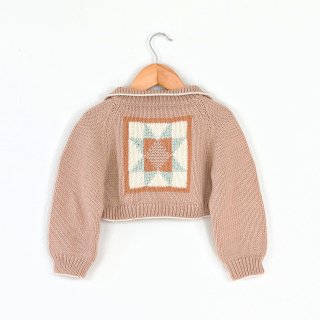 <img class='new_mark_img1' src='https://img.shop-pro.jp/img/new/icons14.gif' style='border:none;display:inline;margin:0px;padding:0px;width:auto;' />Patchwork quilt cardigan  (teacake) From USA