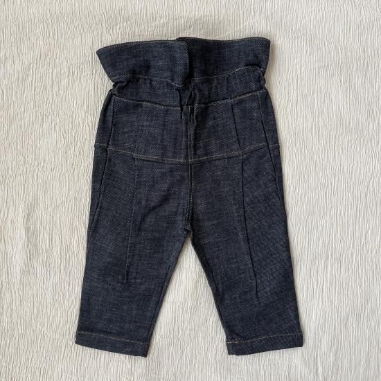 30%！ HELLO LUPO Sei Trousers Denim Blue - SEN_TO_SENCE