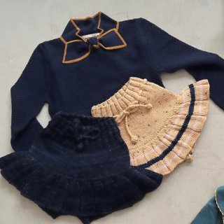 <img class='new_mark_img1' src='https://img.shop-pro.jp/img/new/icons14.gif' style='border:none;display:inline;margin:0px;padding:0px;width:auto;' />MISHA & PUFF Bow   Scout  Sweater_ink