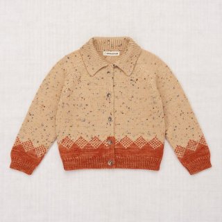 <img class='new_mark_img1' src='https://img.shop-pro.jp/img/new/icons14.gif' style='border:none;display:inline;margin:0px;padding:0px;width:auto;' />MISHA & PUFF 	Pinecone  Cardigan_CamelConfetti