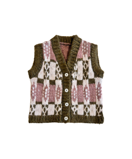 <img class='new_mark_img1' src='https://img.shop-pro.jp/img/new/icons14.gif' style='border:none;display:inline;margin:0px;padding:0px;width:auto;' />MABLI   SGLEFRIO VEST  　_Olive  pink