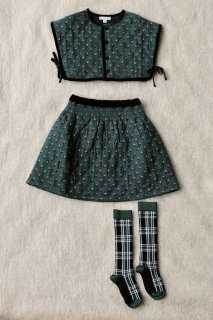<img class='new_mark_img1' src='https://img.shop-pro.jp/img/new/icons14.gif' style='border:none;display:inline;margin:0px;padding:0px;width:auto;' />Bonjour diary SET QUILETED  TOP &  SKIRT  Provencal  Print_ pique fabric