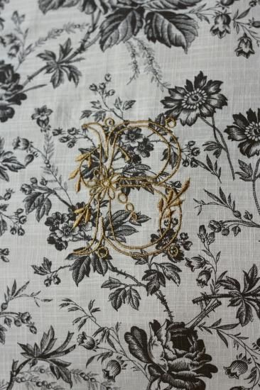 トップス Bonjour Diary Wallpaper flower print Bonjour diary Pillow Case With Embroidery Wallpaper flower
