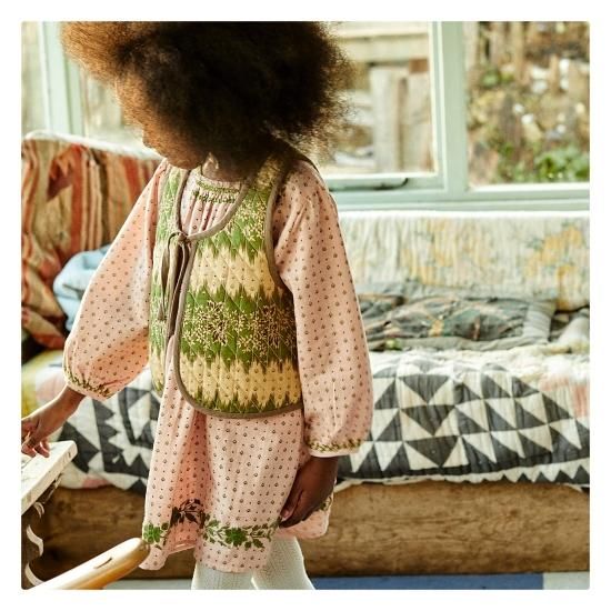 帽子 apolina Thelma Hood Folk Floral Hazel 帽子 apolina Thelma Hood Folk Floral Hazel 帽子 apolina Thelma