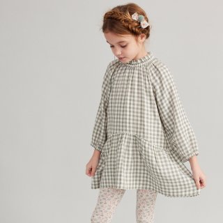 <img class='new_mark_img1' src='https://img.shop-pro.jp/img/new/icons14.gif' style='border:none;display:inline;margin:0px;padding:0px;width:auto;' />SOORPLOOM Edith dress  (gingam)3y~8y