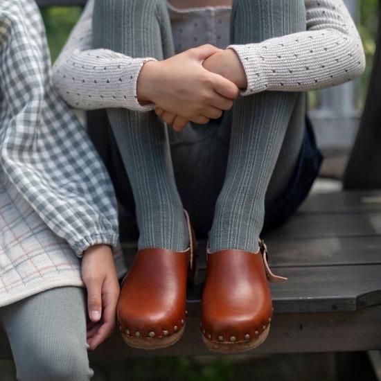 40% SALE! SOORPLOOM Pointelle Tights (Eucalyptus ) - SEN_TO_SENCE