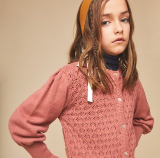 <img class='new_mark_img1' src='https://img.shop-pro.jp/img/new/icons14.gif' style='border:none;display:inline;margin:0px;padding:0px;width:auto;' />LOUISE OPENWORK WOOL CARDIGAN Wool  CreamFROM SPAIN 