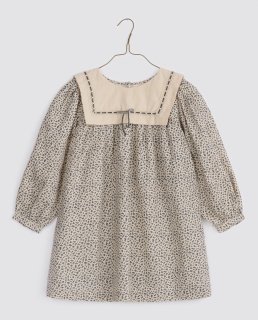 <img class='new_mark_img1' src='https://img.shop-pro.jp/img/new/icons14.gif' style='border:none;display:inline;margin:0px;padding:0px;width:auto;' />Little cottons ORGANIC Lina  dress (cowslip floral fog)