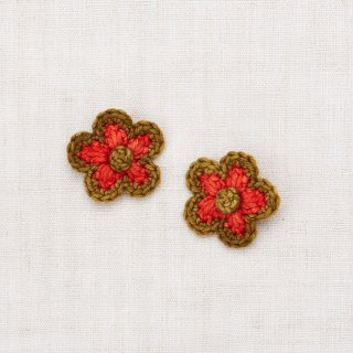 <img class='new_mark_img1' src='https://img.shop-pro.jp/img/new/icons14.gif' style='border:none;display:inline;margin:0px;padding:0px;width:auto;' />LAST 1！！ MISHA & PUFF 　	Medium Flower Clip Set　_　Red  Flame／Antique