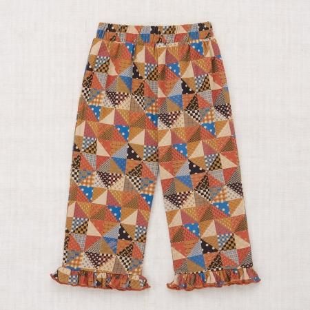 LAST 1！！ MISHA & PUFF Ruffle Pedal Pusher _Cinnamon