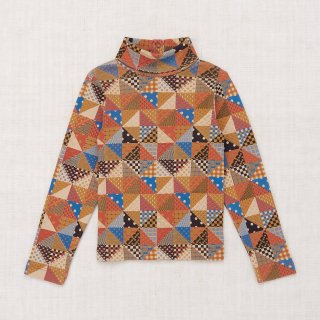 <img class='new_mark_img1' src='https://img.shop-pro.jp/img/new/icons14.gif' style='border:none;display:inline;margin:0px;padding:0px;width:auto;' /> MISHA & PUFF Turtleneck_CinnamonPatchwork