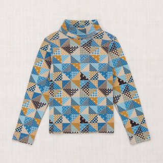 <img class='new_mark_img1' src='https://img.shop-pro.jp/img/new/icons14.gif' style='border:none;display:inline;margin:0px;padding:0px;width:auto;' /> MISHA & PUFF Turtleneck_Lake  Patchwork