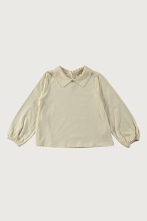 <img class='new_mark_img1' src='https://img.shop-pro.jp/img/new/icons20.gif' style='border:none;display:inline;margin:0px;padding:0px;width:auto;' />SALE!!COCO AULAIT　　PARCHMENT SOLID COLLAR T-SHIRT