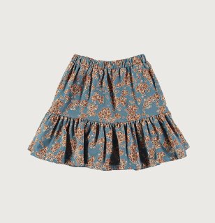 <img class='new_mark_img1' src='https://img.shop-pro.jp/img/new/icons14.gif' style='border:none;display:inline;margin:0px;padding:0px;width:auto;' />COCO AULAIT　　MEXICAN FLOWERS SHORT FLEECE SKIRT
