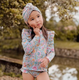 <img class='new_mark_img1' src='https://img.shop-pro.jp/img/new/icons14.gif' style='border:none;display:inline;margin:0px;padding:0px;width:auto;' /> LOUIS MISHA  UV protective swimsuit YANIKA  （water river) 入荷後の発送