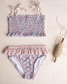 <img class='new_mark_img1' src='https://img.shop-pro.jp/img/new/icons14.gif' style='border:none;display:inline;margin:0px;padding:0px;width:auto;' />Castores Bikini swimsuits  redfloral frill FROM SPAIN  