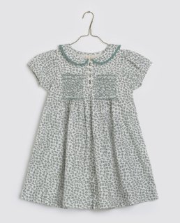 <img class='new_mark_img1' src='https://img.shop-pro.jp/img/new/icons14.gif' style='border:none;display:inline;margin:0px;padding:0px;width:auto;' />LAST 1Little cottons   ORGANIC   Elizabeth  Smocked  Dress_ Porcelain  Floral  