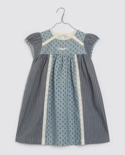 little cotton clothes ワンピース　4-5y esmedresspatchworkprint_2.jpg?