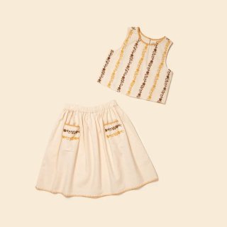 <img class='new_mark_img1' src='https://img.shop-pro.jp/img/new/icons14.gif' style='border:none;display:inline;margin:0px;padding:0px;width:auto;' />APOLINA JUNE SKIRT SET _MILK2~11y