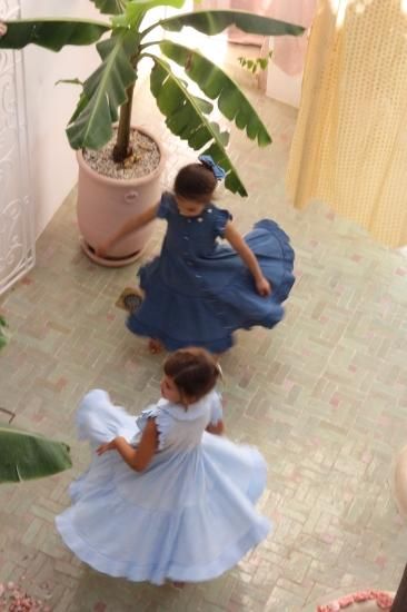 Bonjour diary IBIZA LONG DRESS (DENIM) - SEN_TO_SENCE
