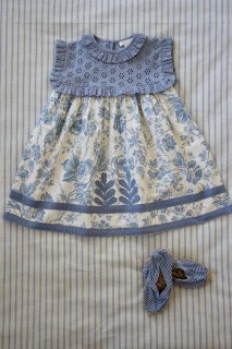 <img class='new_mark_img1' src='https://img.shop-pro.jp/img/new/icons14.gif' style='border:none;display:inline;margin:0px;padding:0px;width:auto;' />Bonjour diary  BLUE  PIA DRESS   ( broderie anglaise )
