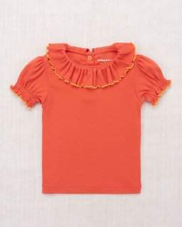 <img class='new_mark_img1' src='https://img.shop-pro.jp/img/new/icons14.gif' style='border:none;display:inline;margin:0px;padding:0px;width:auto;' />MISHA & PUFF  summer Balloon sleeve  paloma  tee  _persimmonred