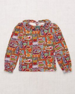 <img class='new_mark_img1' src='https://img.shop-pro.jp/img/new/icons14.gif' style='border:none;display:inline;margin:0px;padding:0px;width:auto;' /> MISHA & PUFF  pattie top   Red flame  Groovy paisley