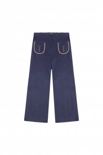 <img class='new_mark_img1' src='https://img.shop-pro.jp/img/new/icons14.gif' style='border:none;display:inline;margin:0px;padding:0px;width:auto;' />COBALT blue velvet bell bottom pants   FROM SPAIN 