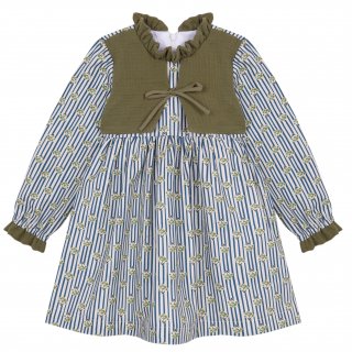 <img class='new_mark_img1' src='https://img.shop-pro.jp/img/new/icons14.gif' style='border:none;display:inline;margin:0px;padding:0px;width:auto;' />LAST 1GROVE vest dress  FROM SPAIN 