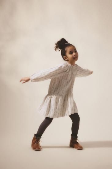 soor ploom edith dress in meadow print at Little