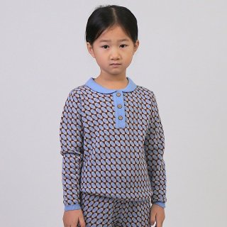 <img class='new_mark_img1' src='https://img.shop-pro.jp/img/new/icons14.gif' style='border:none;display:inline;margin:0px;padding:0px;width:auto;' />mosaic knitblouse from  London(blue)