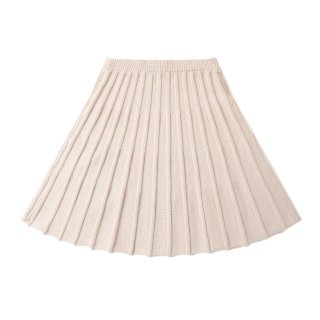 <img class='new_mark_img1' src='https://img.shop-pro.jp/img/new/icons14.gif' style='border:none;display:inline;margin:0px;padding:0px;width:auto;' />pleated knit skirt from  London(cream)