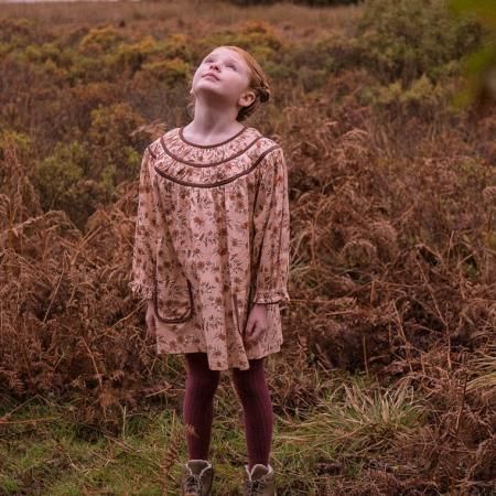 Lali Children's Tulip Dress - Ethically Made | Fluff Alpaca
