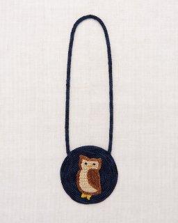 <img class='new_mark_img1' src='https://img.shop-pro.jp/img/new/icons14.gif' style='border:none;display:inline;margin:0px;padding:0px;width:auto;' />LAST 1 MISHA & PUFF    Meadow   owl   circle  Bag  ink