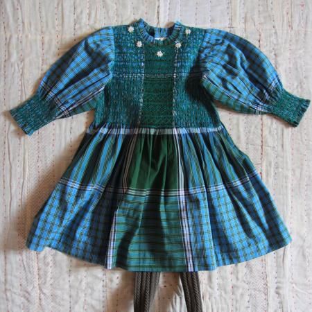 ワンピース Bonjour diary HANDSMOCK DRESS 2y 2024aw Bonjour Diary | Jean + Hadley