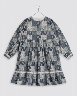 <img class='new_mark_img1' src='https://img.shop-pro.jp/img/new/icons14.gif' style='border:none;display:inline;margin:0px;padding:0px;width:auto;' />LAST 1Little cottons   FLORRIE dress  patchwork  