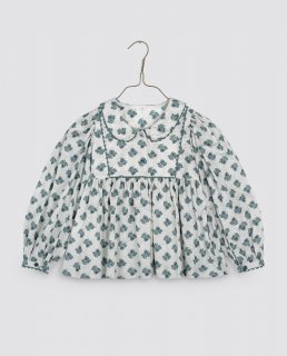 <img class='new_mark_img1' src='https://img.shop-pro.jp/img/new/icons14.gif' style='border:none;display:inline;margin:0px;padding:0px;width:auto;' />LAST 1Little cottons   ESTHER blouse(hollyhock flower teal)